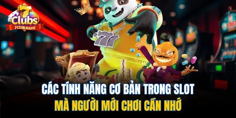 Các tính năng cơ bản trong slot mà người mới chơi cần nhớ